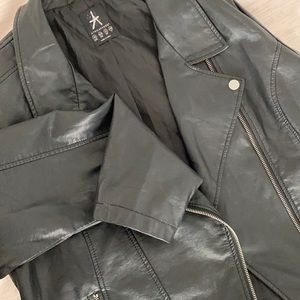 Leather jacket